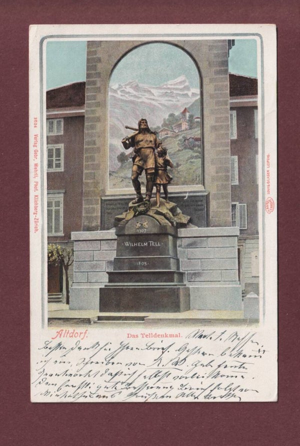 ALTDORF - Telldenkmal - 1907