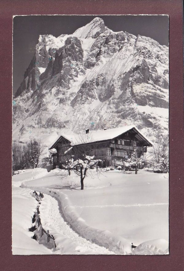 Bei GRINDELWALD - Wetterhorn - 1960