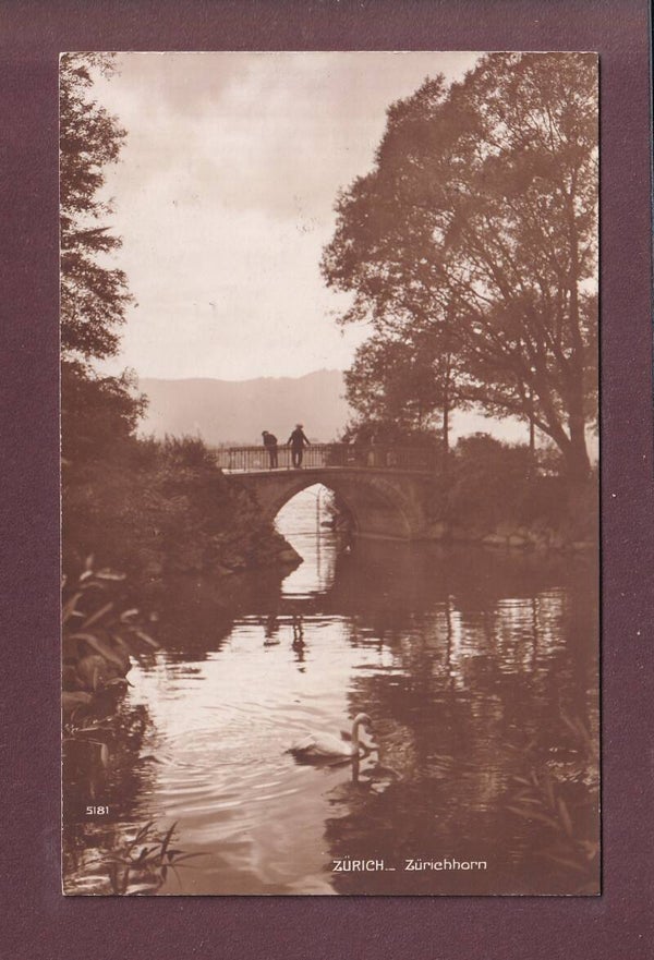 ZÜRICH - Zürichhorn - 1916
