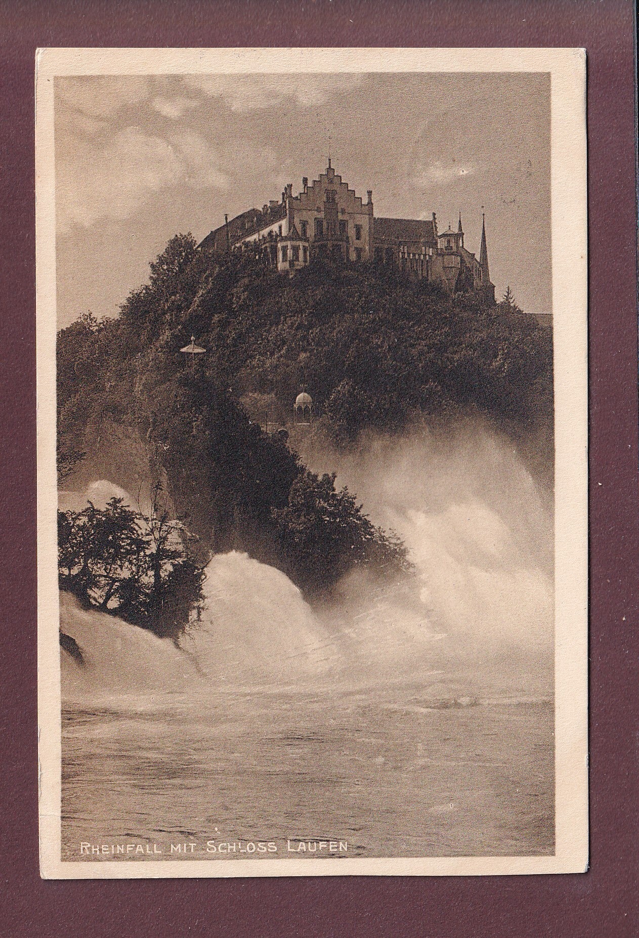 RHEINFALL - Schloss Laufen - 1922