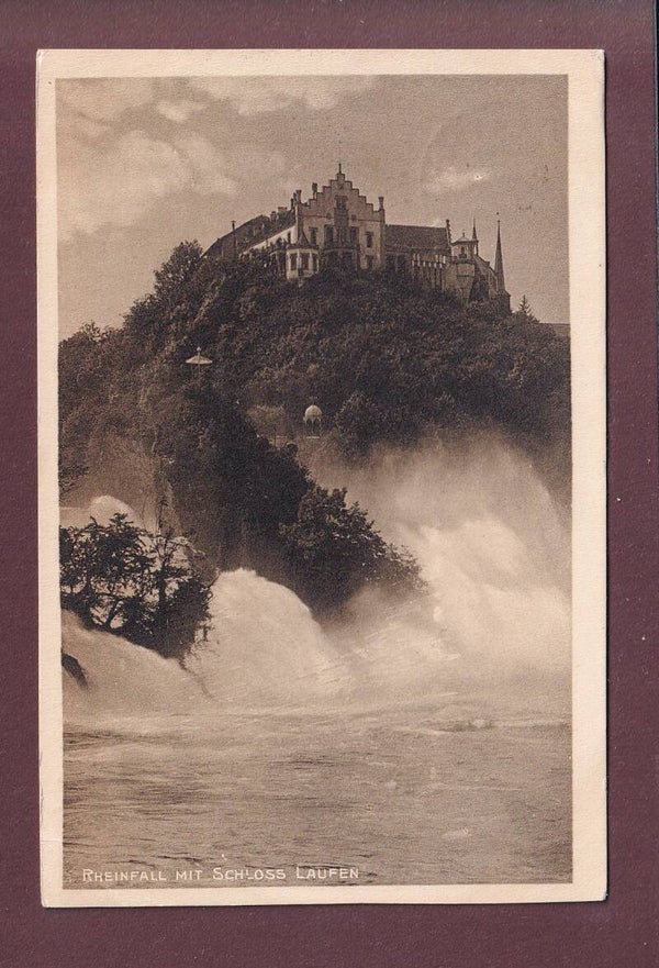RHEINFALL - Schloss Laufen - 1922