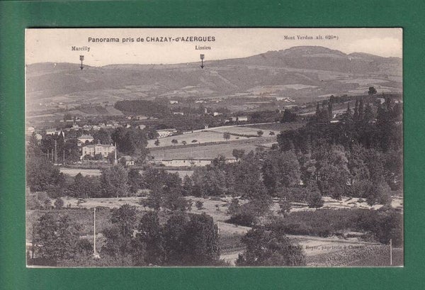Panorama pris de CHAZAY-d'AZERGUES
