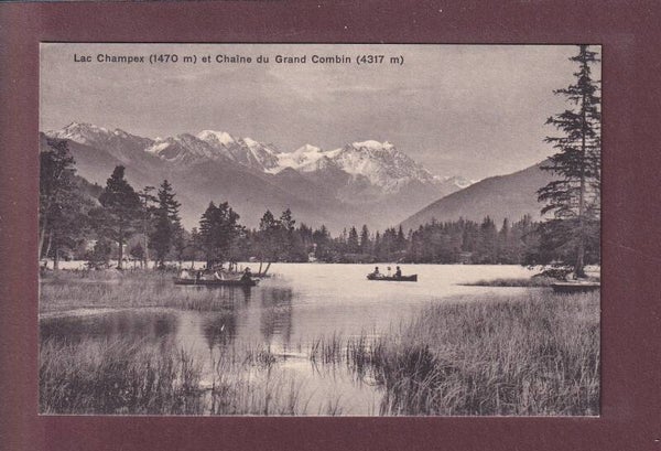LAC CHAMPEX - Barques - Grand Combin