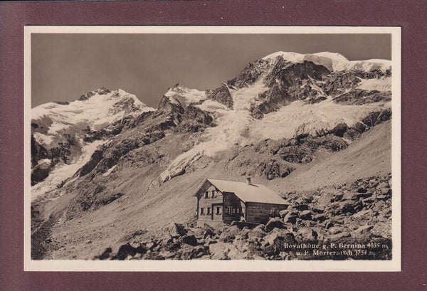 BOVALHÜTTE - Piz Bernina und Morteratsch