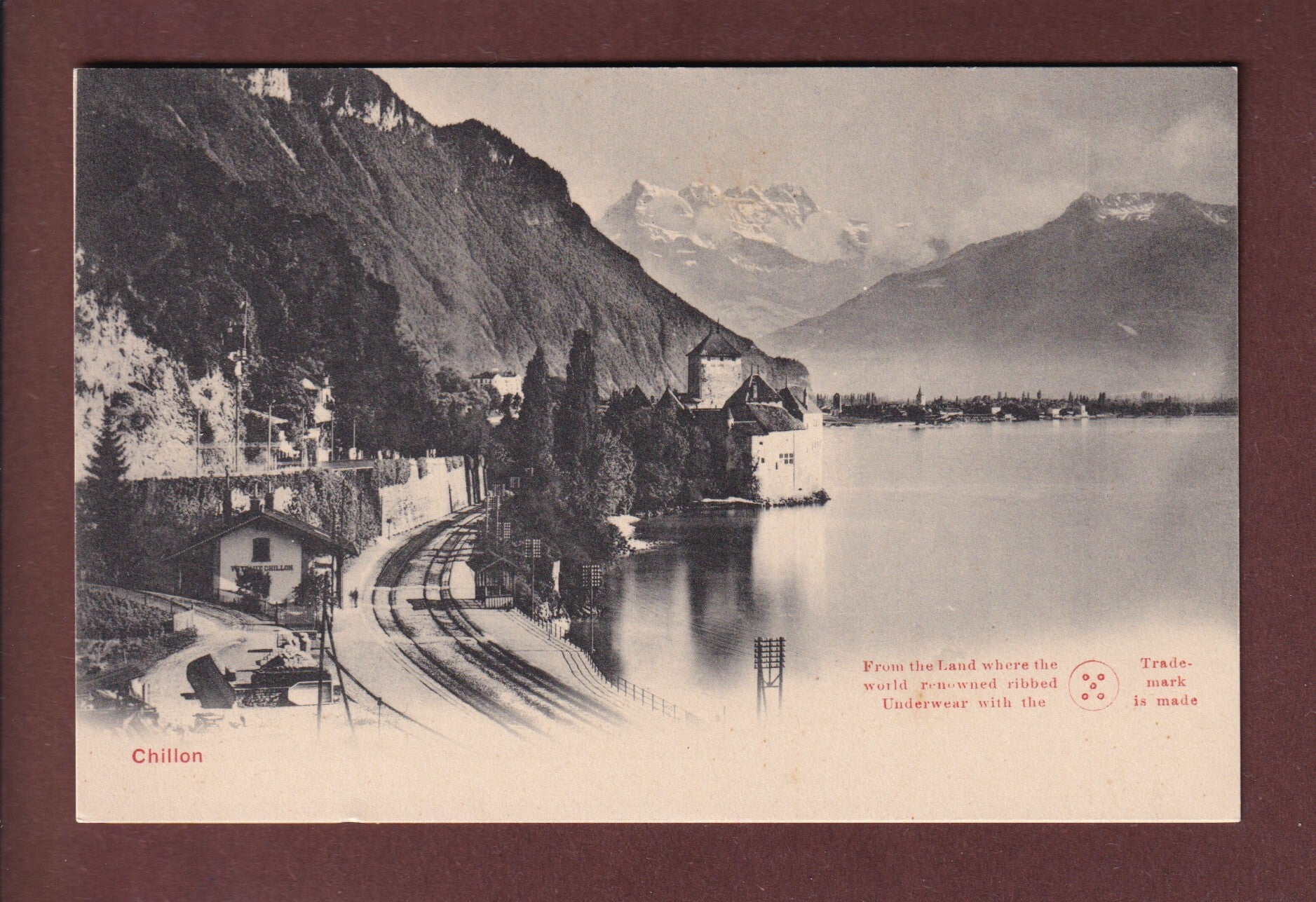 Gare de VEYTAUX - Château de CHILLON