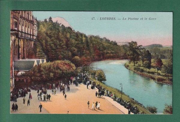 LOURDES - Piscine et Gave