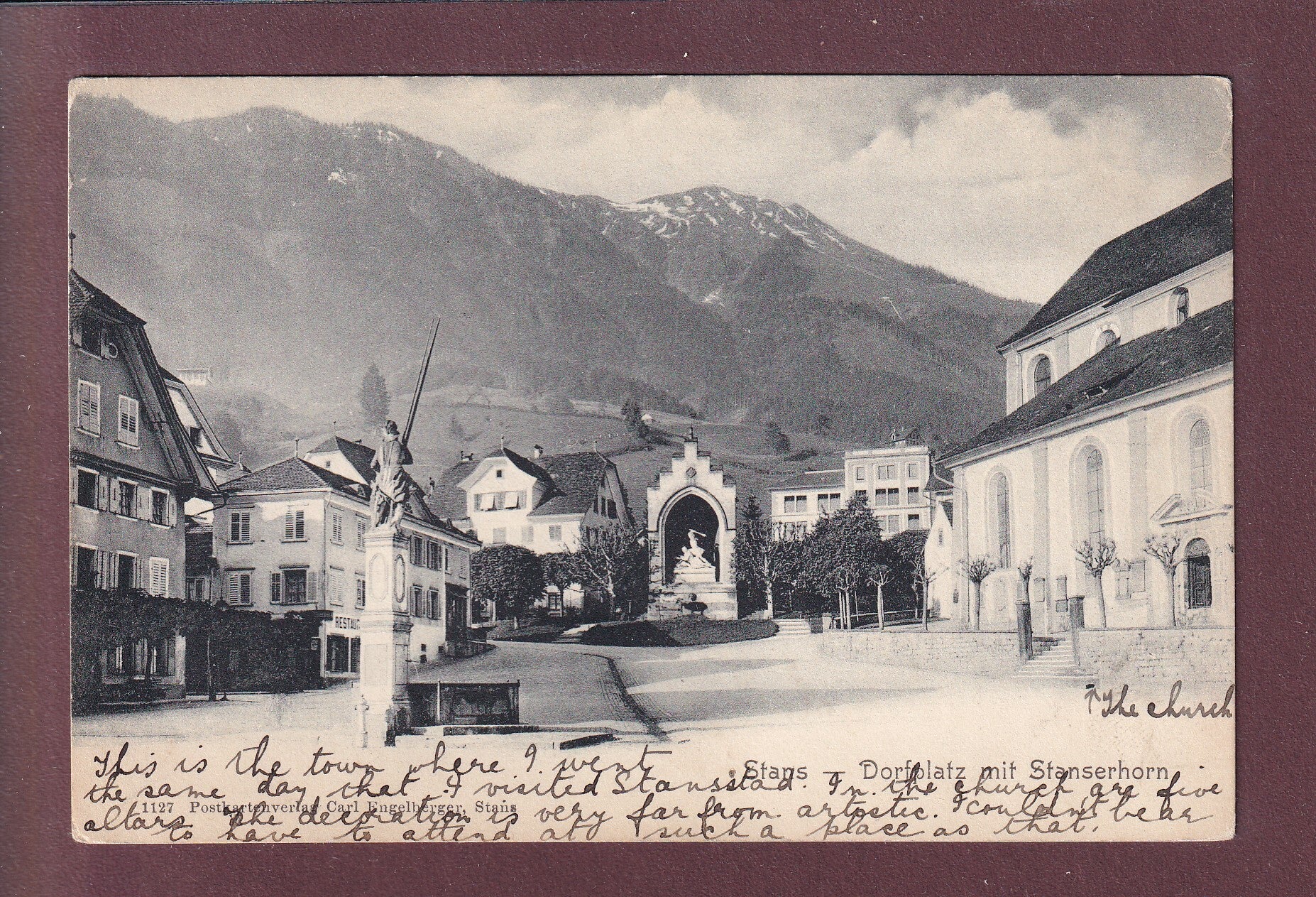 STANS - Dorfplatz