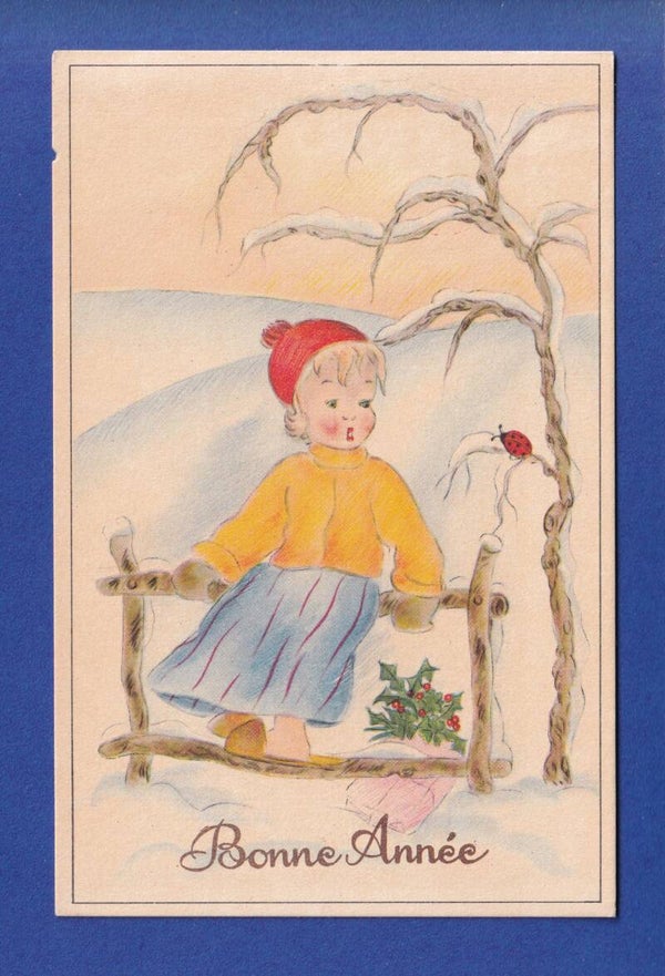 NOUVEL AN - Enfant - Neige