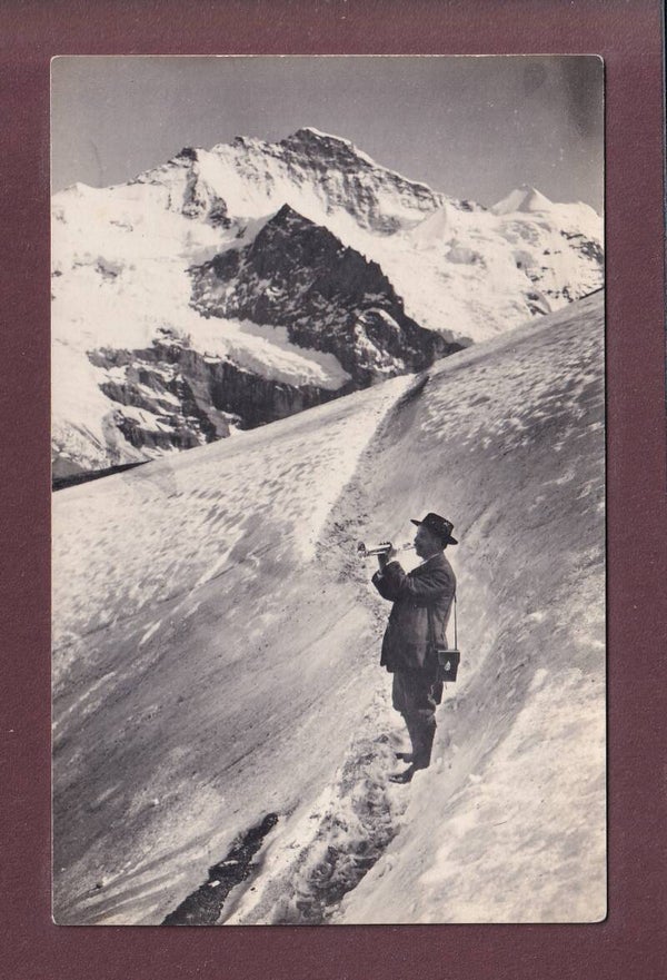 Photo - Trompeter vor der JUNGFRAU