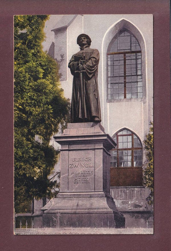 ZÜRICH - Zwinglidenkmal