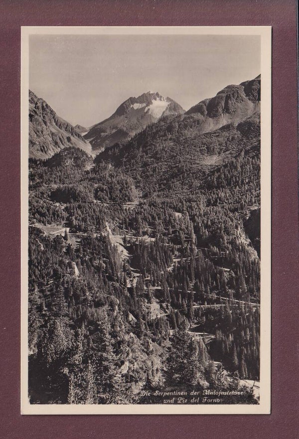 MALOJA-STRASSE - Piz del Forno