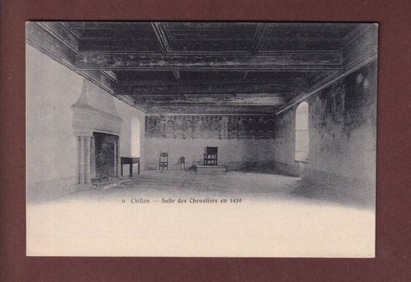 Château de CHILLON - Salle des Chevaliers