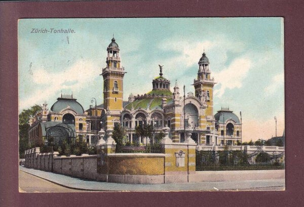 ZÜRICH - Tonhalle - 1908