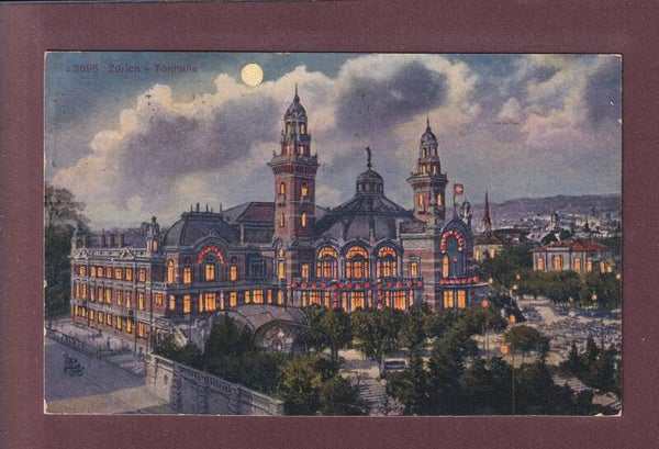 ZÜRICH - Tonhalle - Mondschein - 1923