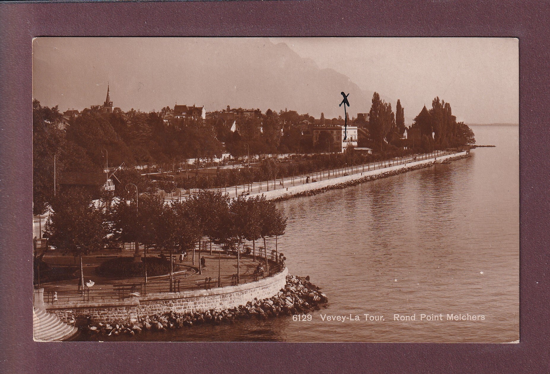 VEVEY - Rond Point Melchers - 1921