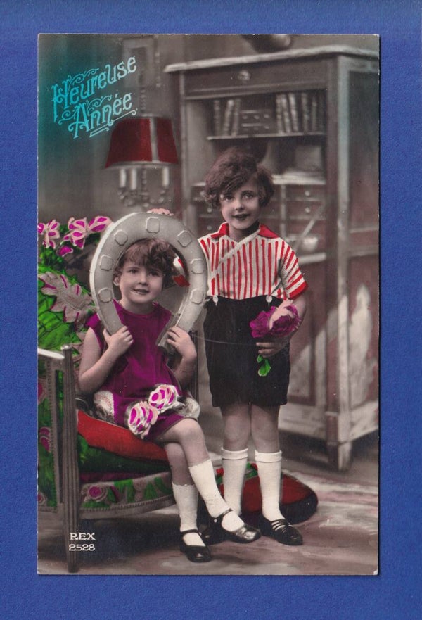 NOUVEL AN - Enfants - Fleurs