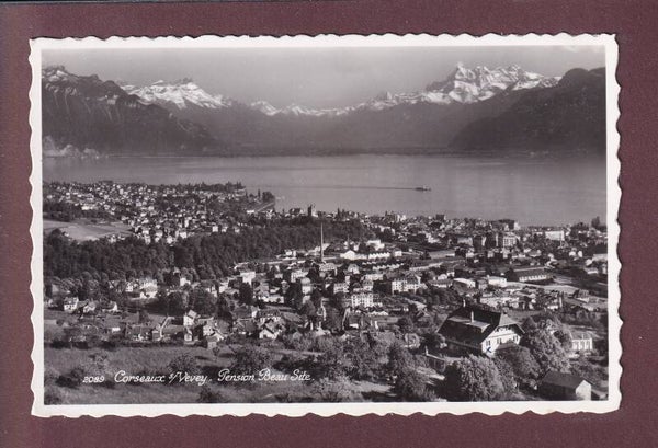 CORSEAUX sur Vevey - Pension Beau Site - 1952