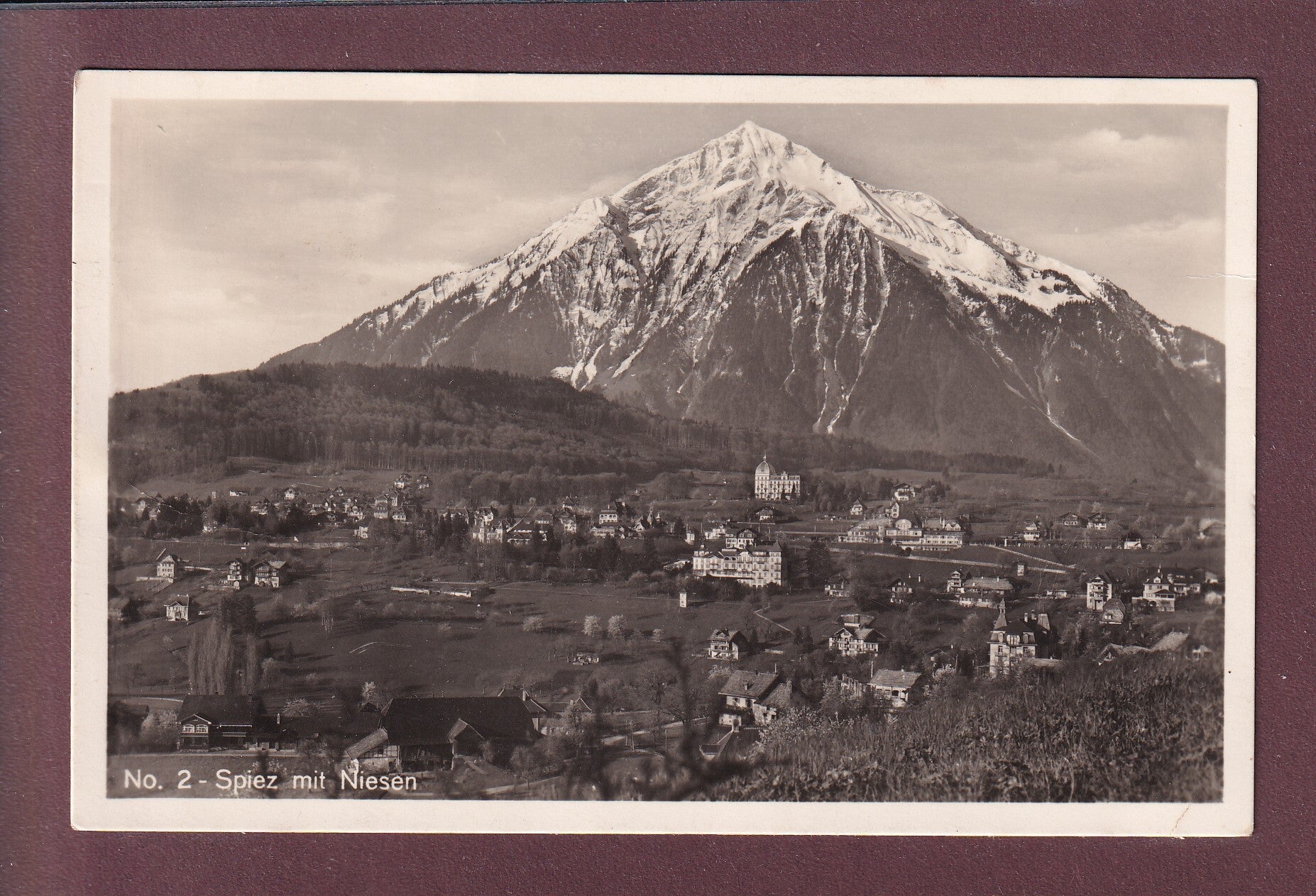 SPIEZ mit Niesen - 1938