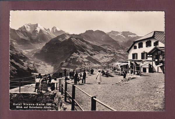 Hotel NIESEN-KULM - Balmhorn - Altels - 1949