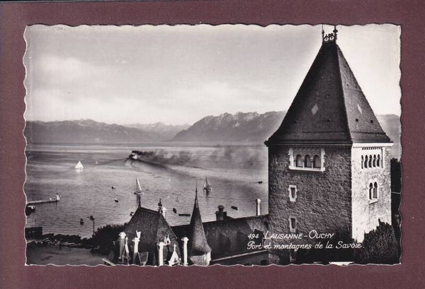 LAUSANNE - Ouchy - Château et Savoie - 1952