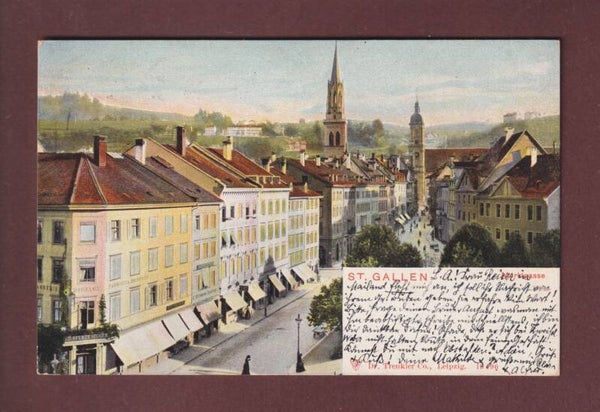 ST. GALLEN - Marktgasse - 1903