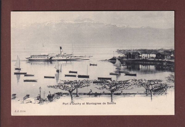LAUSANNE - Port - Bateau CGN
