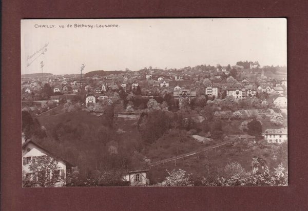 LAUSANNE - Chailly vu de Béthusy