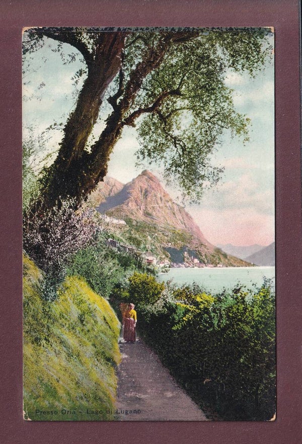 Presso ORIA - Lago di Lugano - 1907