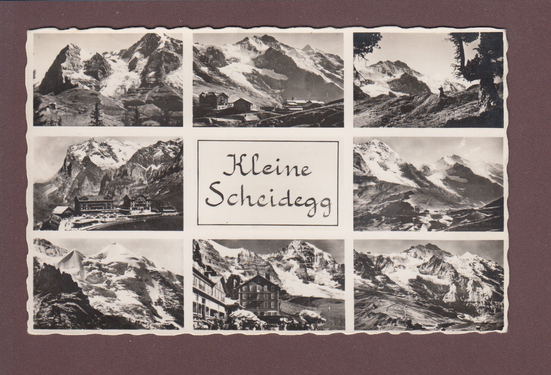 KLEINE SCHEIDEGG - 8 Bilder