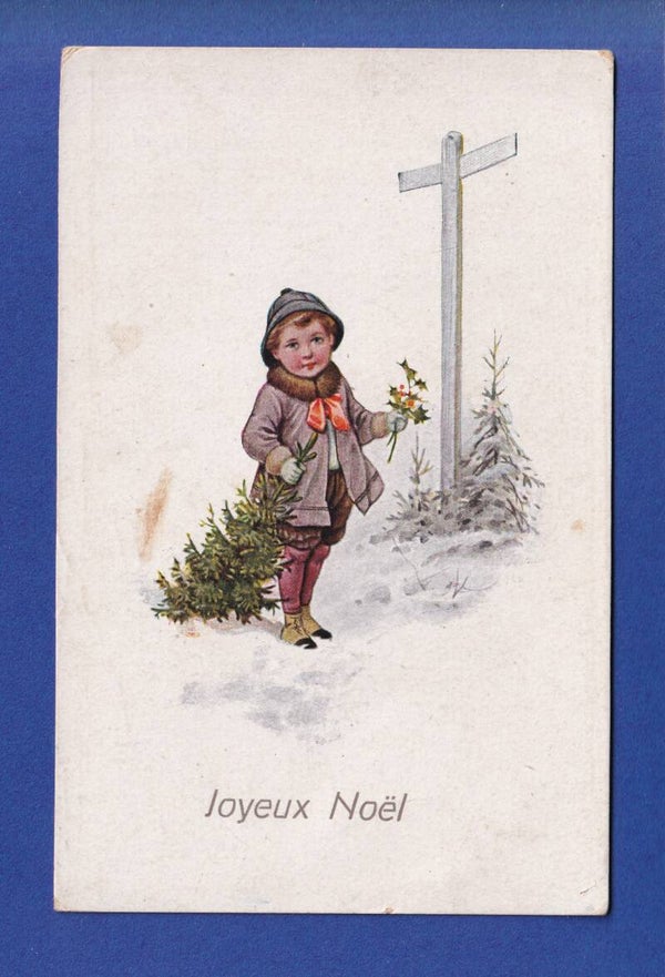 NOËL - Enfant - Sapin
