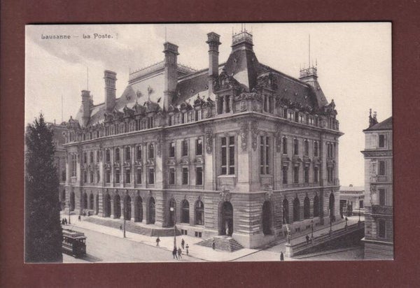 LAUSANNE - La Poste - 1913