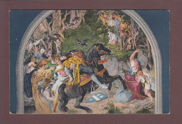 TELLSKAPELLE - Wandgemälde - Gessler's Tod