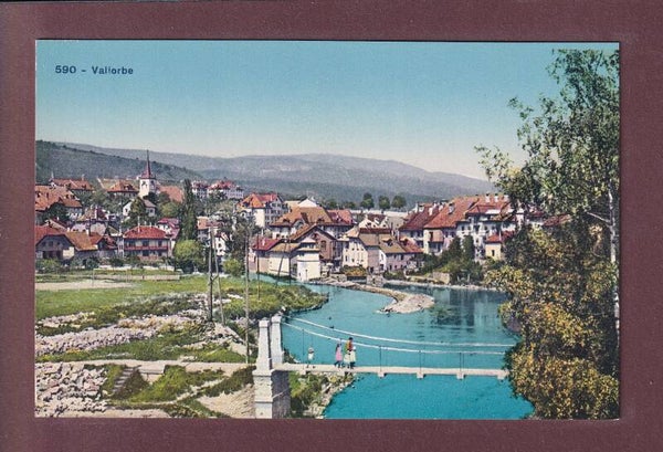 VALLORBE - Pont sur l'Orbe