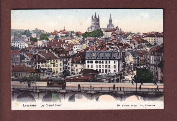 LAUSANNE - Grand Pont - Tram