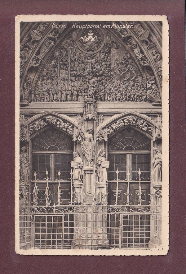 BERN - Münster - Hauptportal