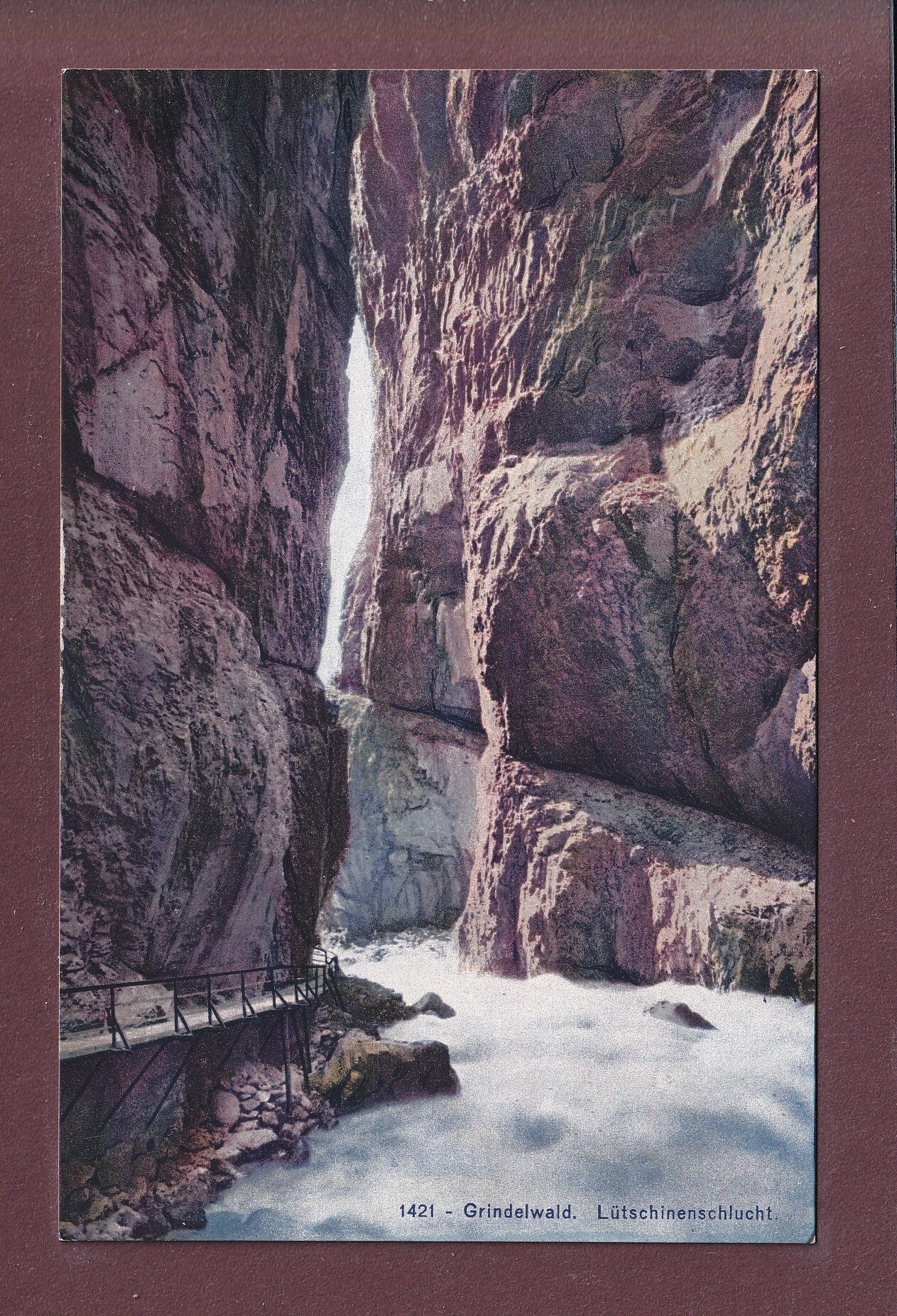Grindelwald - LÜTSCHINENSCHLUCHT