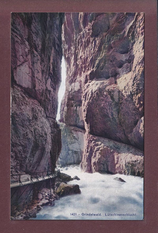 Grindelwald - LÜTSCHINENSCHLUCHT