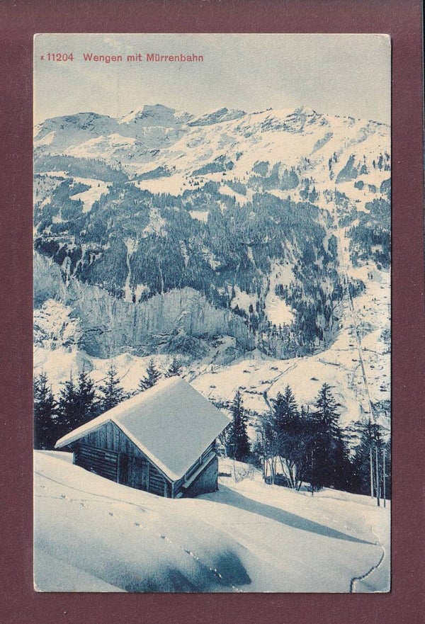 WENGEN - Mürrenbahn
