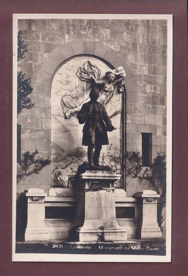 LAUSANNE - Monument Davel