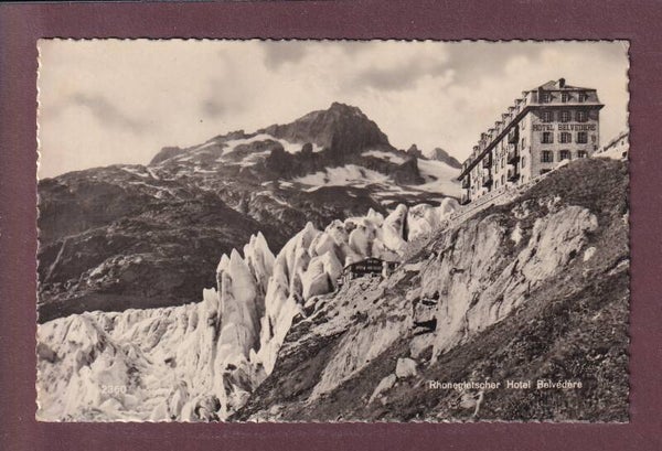 RHONEGLETSCHER - Hôtel Belvédère - 1953
