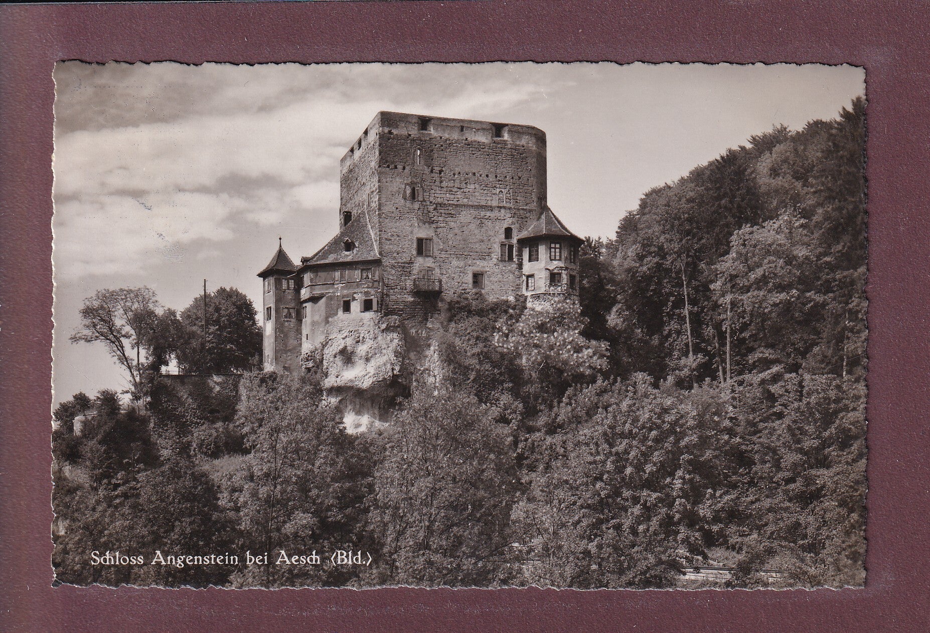SCHLOSS ANGENSTEIN bei Aesch - 1948