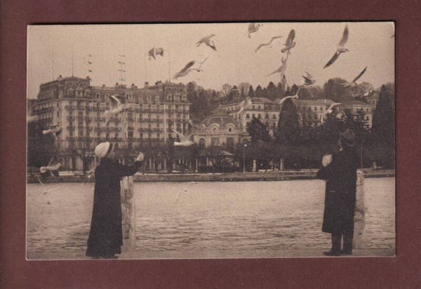 LAUSANNE - Ouchy - Les Mouettes - 1914