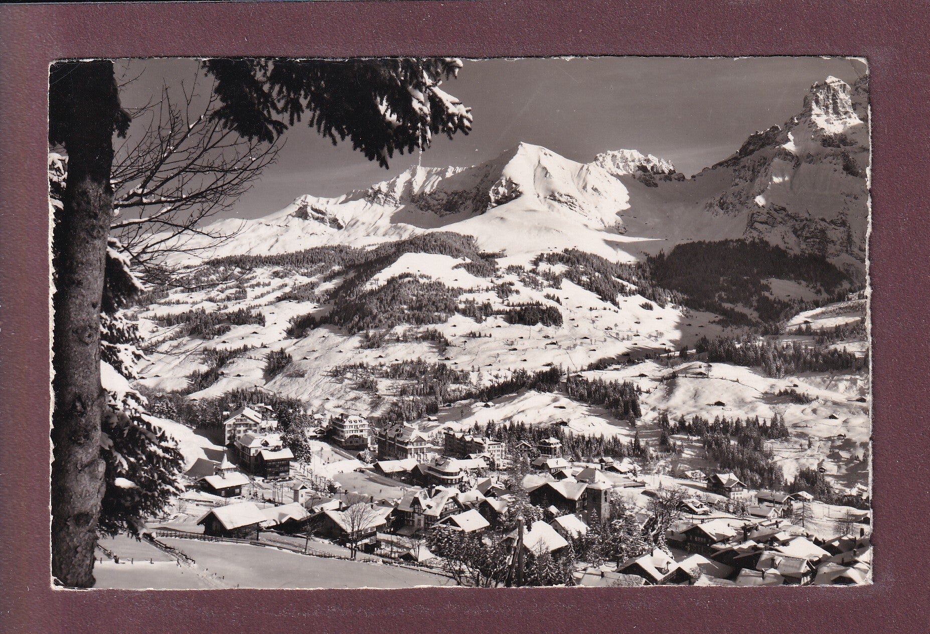 ADELBODEN - Bonderspitz - 1956