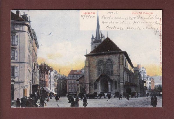 LAUSANNE - Place St. François - 1905