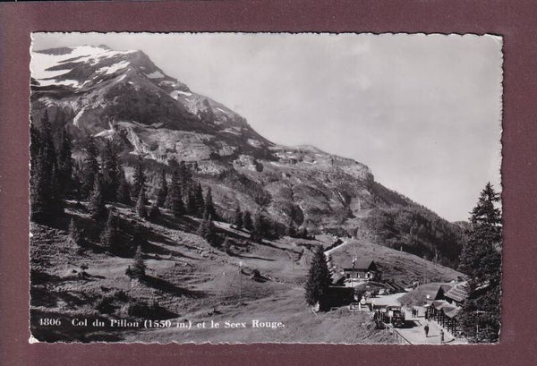 COL DU PILLON - Scex Rouge - 1953