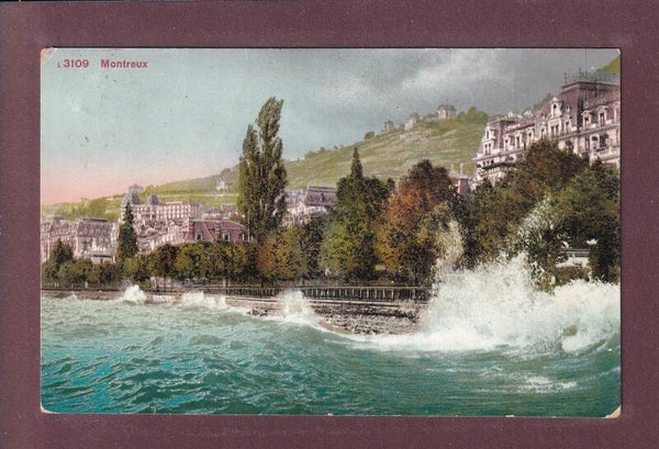 MONTREUX - Quai - 1912