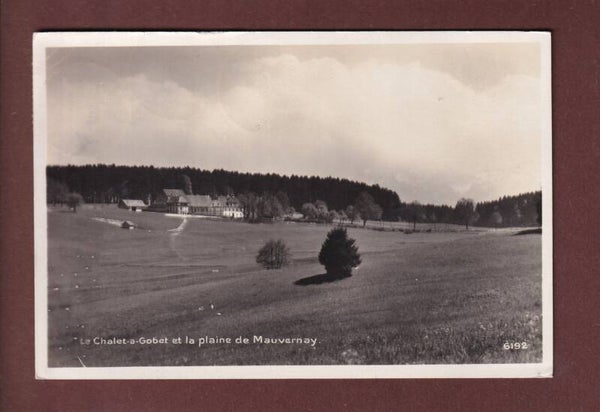 Lausanne - CHALET-A-GOBET - Plaine de Mauvernay - 1928