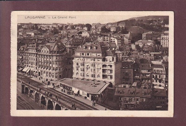 LAUSANNE - Vue partielle - 1914