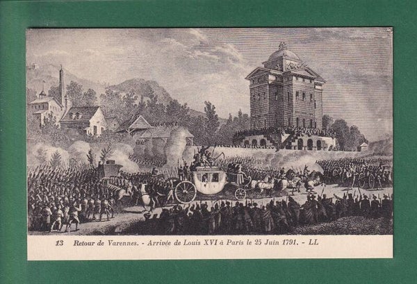 LOUIS XVI à Paris 1791
