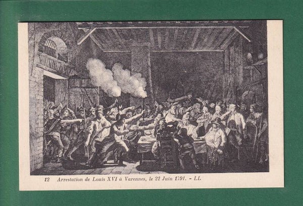 Arrestation de LOUIS XVI à Varennes 1791